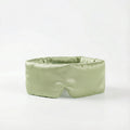 Masque de nuit en soie de murier — Vert pastel
