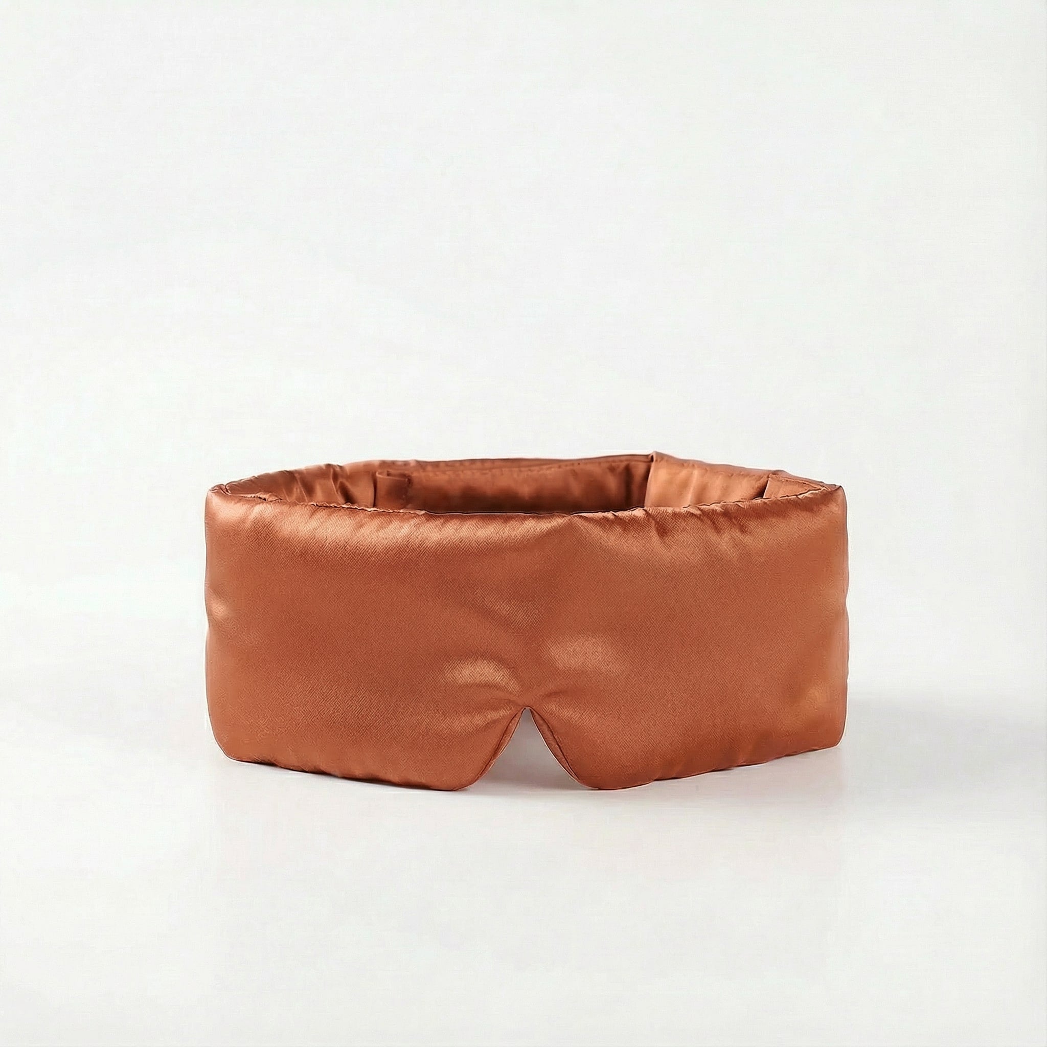 Masque de nuit en soie de murier — Orange