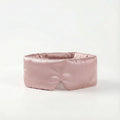 Masque de nuit en soie de murier — Rose beige