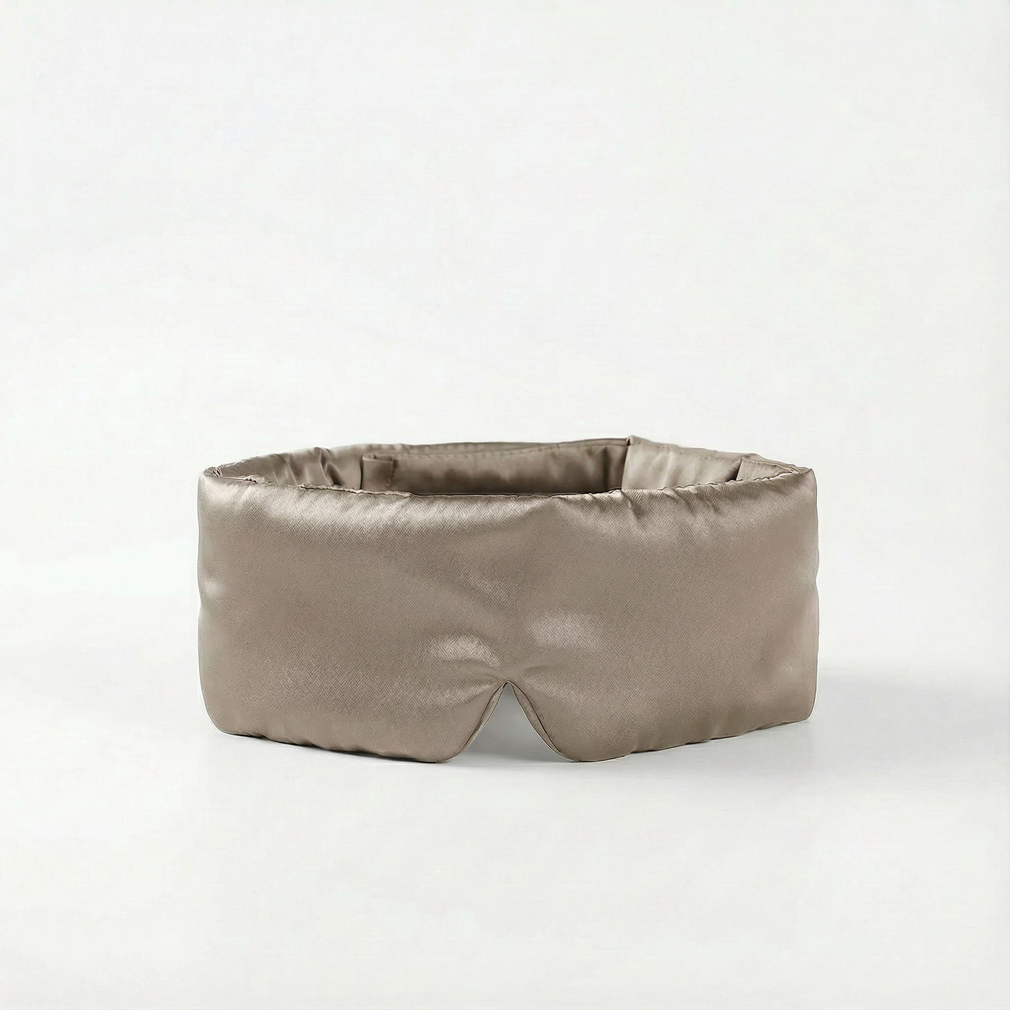 Masque de nuit en soie de murier — Beige