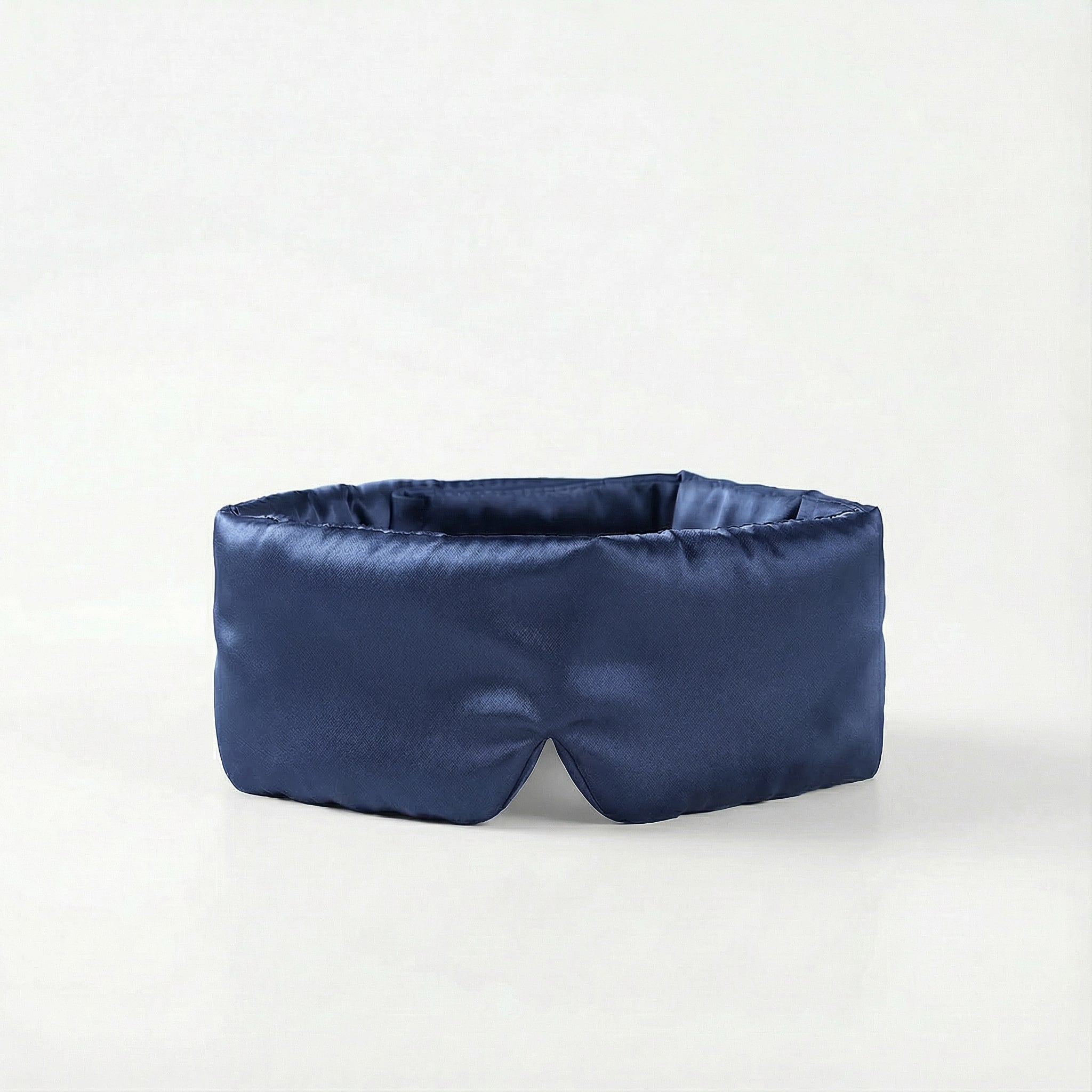 Masque de nuit en soie de murier — Bleu marine