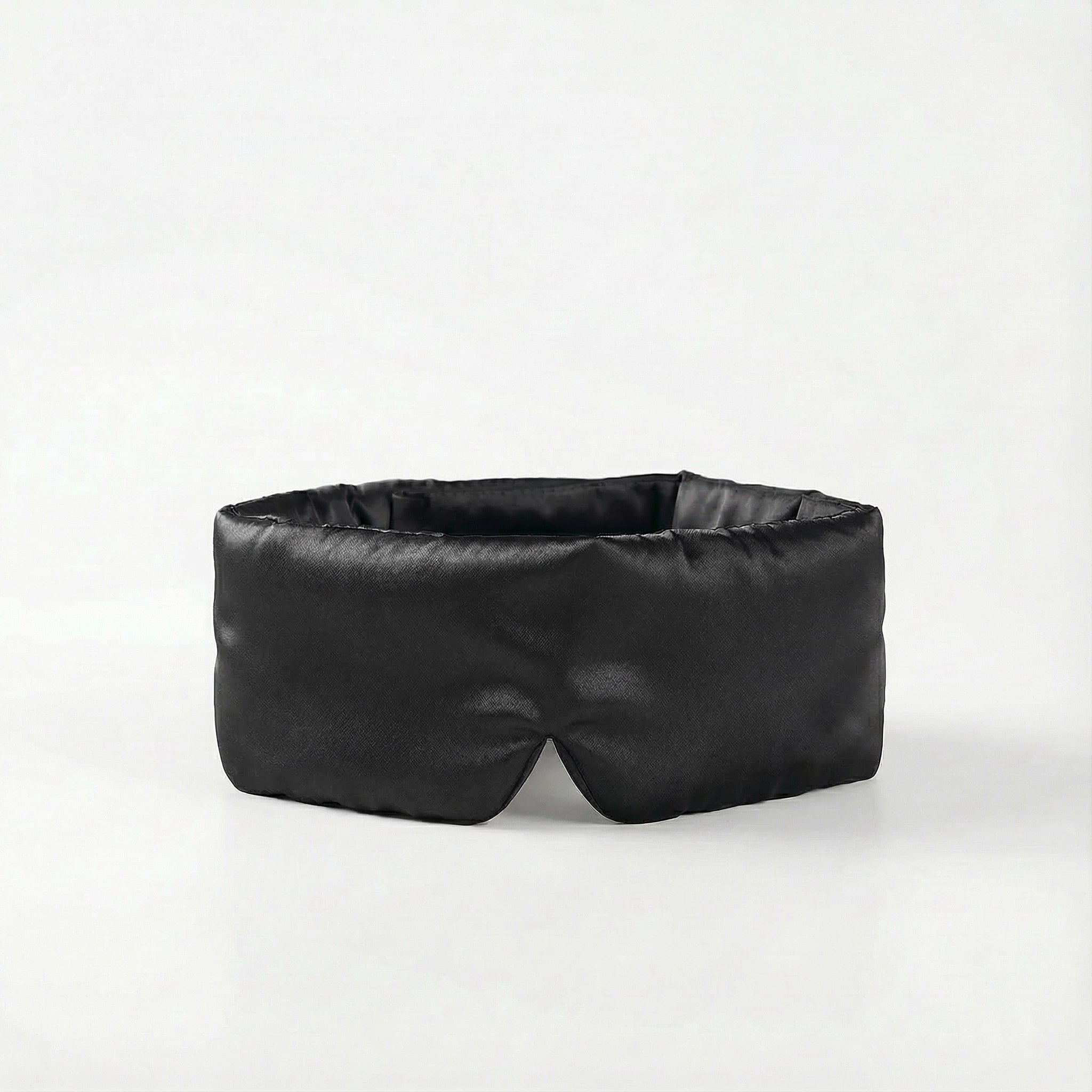 Masque de nuit en soie de murier — Noir fumé
