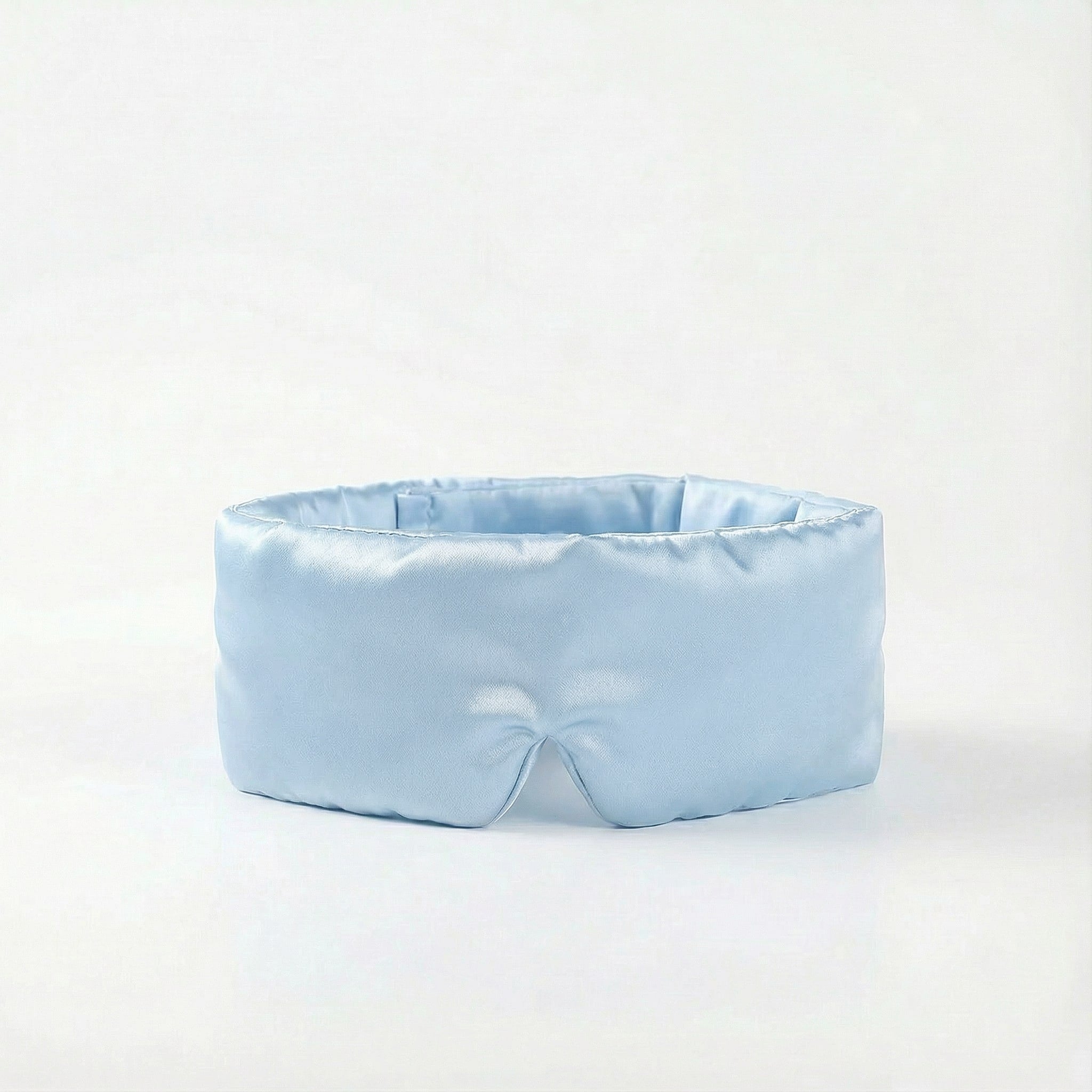 Masque de nuit en soie de murier — Bleu ciel