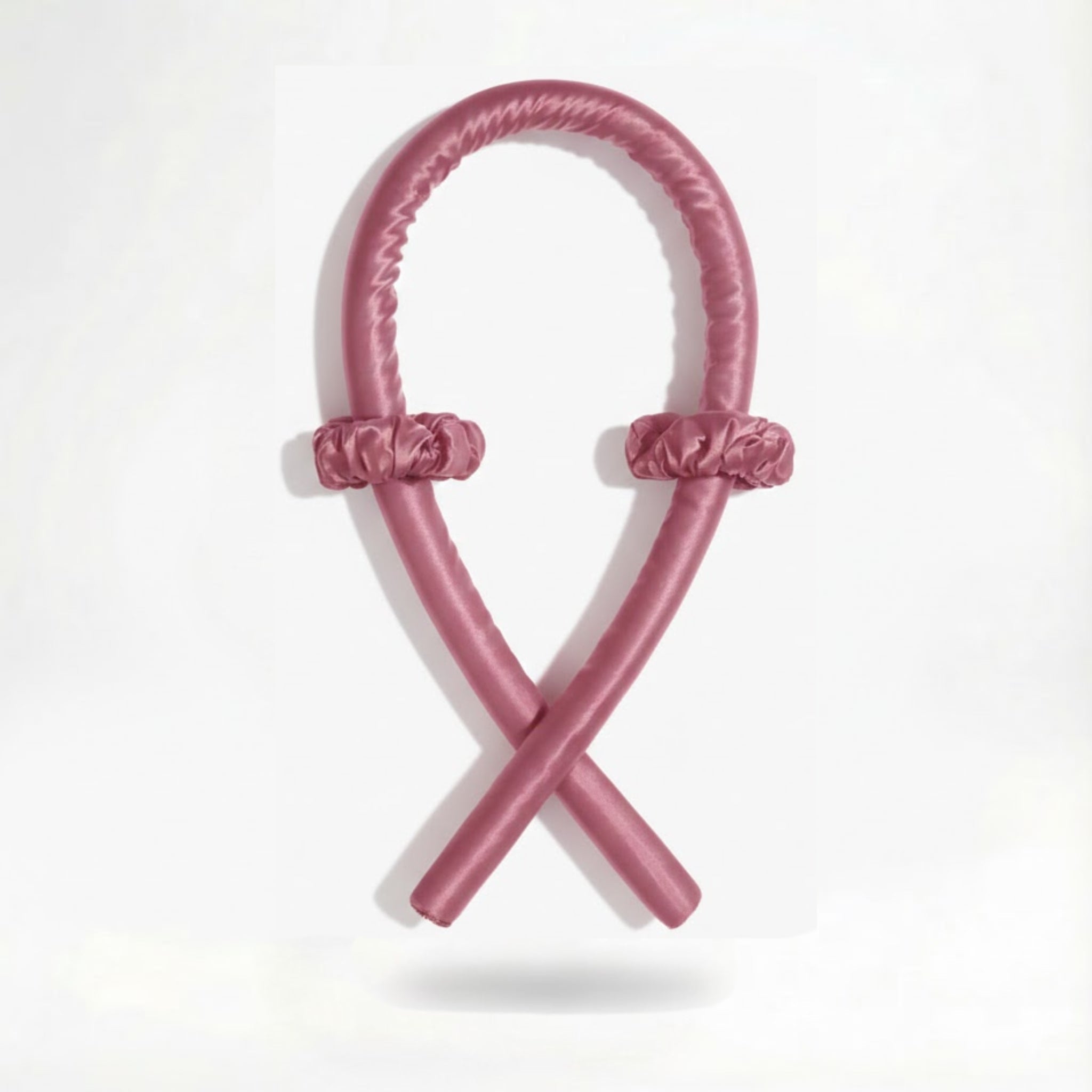 Boucleur sans chaleur en soie de murier — Rose pale