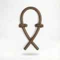 Boucleur sans chaleur en soie de murier — Beige