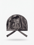 Bonnet en soie de murier — Gris Anthracite