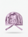 Bonnet en soie de murier — Lavande